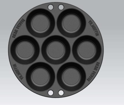 Valhal BBQ Muffinpan
