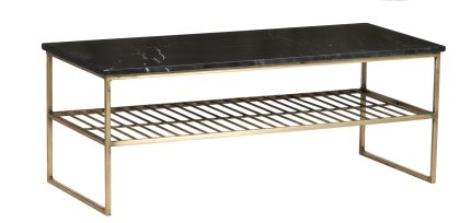 Dian Marmer Zwart Goud 90cm