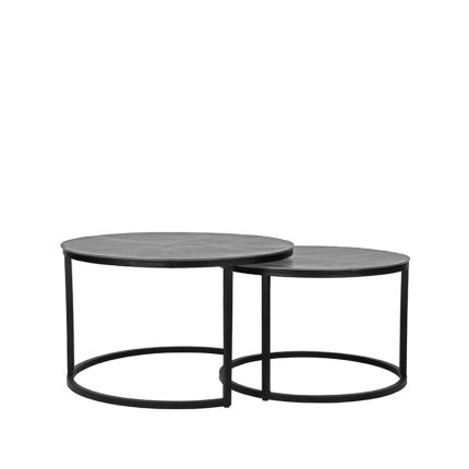 LABEL51 Salontafel Grand - Antiek as - Metaal - 75 cm