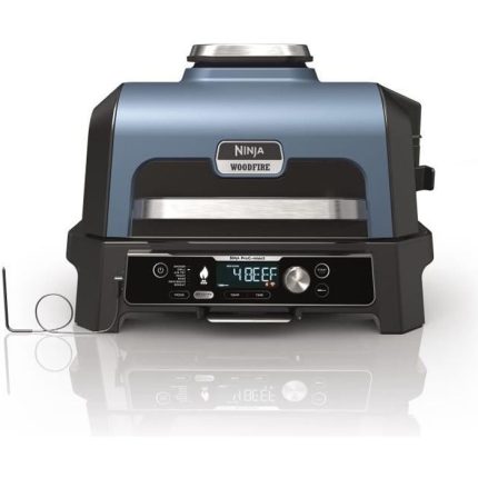 Elektrische barbecue met roker en thermosonde - NINJA - Woodfire Pro Connect XL - OG901EU - Woodfire pellets