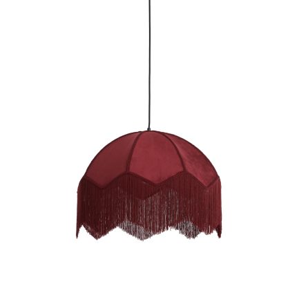 Hanglamp Malacia - Donkerrood - Ø60cm