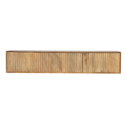 Drijvende tv-meubel Madison Naturel | 160 cm