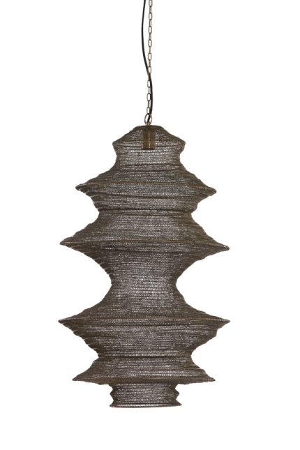 Hanglamp Nakisha - Antiek Brons - Ø40cm