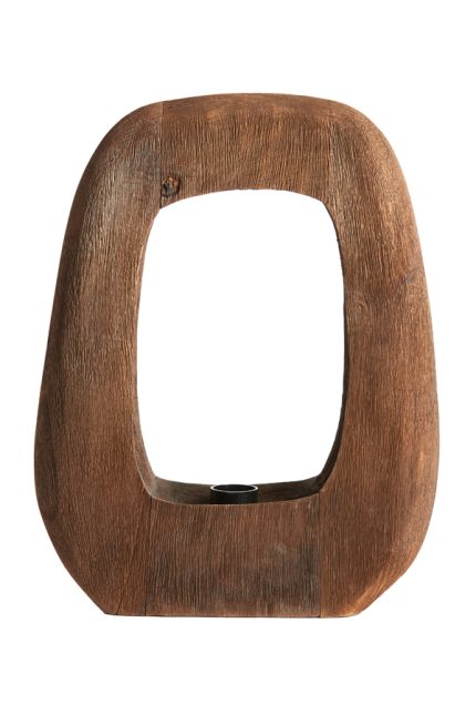 Tafellamp Kelafo - Bruin - 33x10x40cm