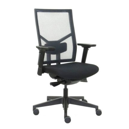 Werkliving Zuidas Mesh Black Edition - Stoel in Regain - Bureaustoel Ergonomisch Design (N)EN 1335