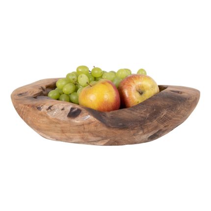 Rio Teak Kom - Middelgrote kom in teak Ø30xh10 cm.