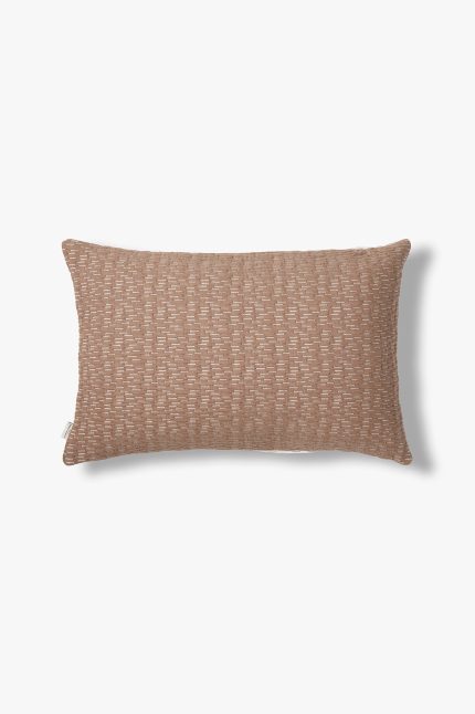 Gewatteerde jacquard sierkussenhoes Oliva 60x40 cm