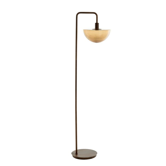 Vloerlamp Baylie - Bruin - 43x30x165cm - Afbeelding 1