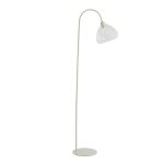 Vloerlamp Bisho - Crème - 47x28x160cm