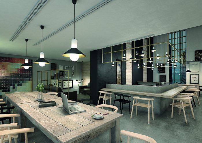 Tagomago Grote hanglamp E27 gestructureerd wit - Afbeelding 1