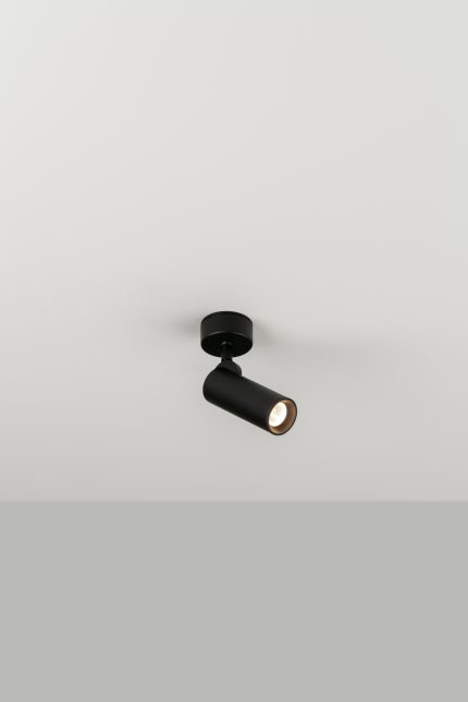 Haul 40 Wandlamp/ plafondlamp Led DOB 5W gestructureerd zwart