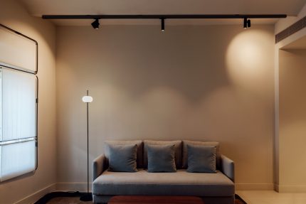 Haul 40 plafondlamp 2 Led DOB 5 W gestructureerd zwart