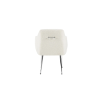 STOEL MILA VC802A ZILVER + WITTE TEDDY