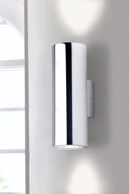 Kronn wandlamp 2 x GU10 glanzend verchroomd