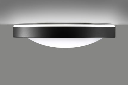 Alina plafondlamp @ 50 cm32 x E27 Antraciet grijs + goud met textuur aan de binnenkant