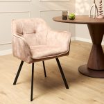 Eetkamerstoel Emma | Velvet Taupe (set van 2)