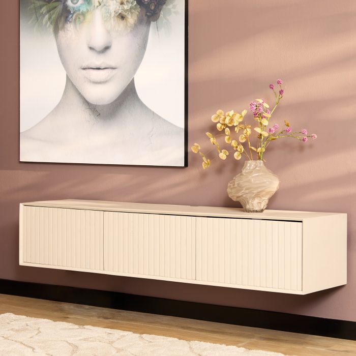 Zwevend tv-meubel Madison Sand | 160 cm - Afbeelding 1