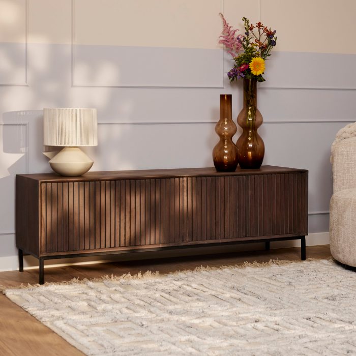 Tv-meubel Madison Walnoot | 165 cm - Afbeelding 1