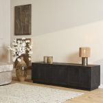 Tv-meubel Brussel Zwart | 150 cm