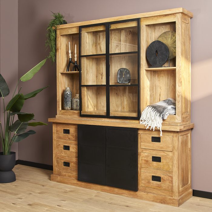 Tv-meubel Brussel Walnoot | 150 cm - Afbeelding 1