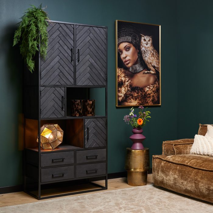 Vakkenkast New York | 90 cm - Afbeelding 1