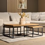 Salontafel Denver | Set van 3 | Rechthoek