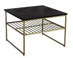 Dian Marmer Zwart Goud 55cm