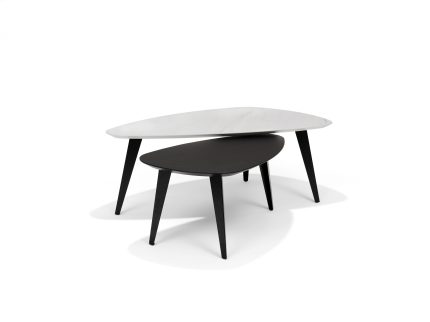 Salontafel SWITCH-DION - 130x70 Niervorm Mamer 45H