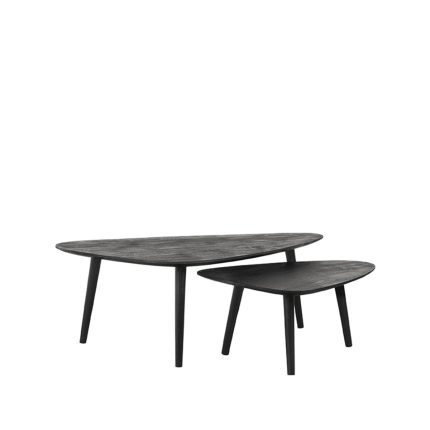LABEL51 Salontafel Skip - Zwart - Mangohout