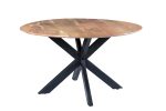 Oslo Ronde Acacia 130 cm