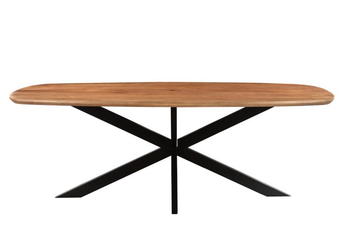 DT- Marmeren Ovaal Web Wit 200cm - Afbeelding 1