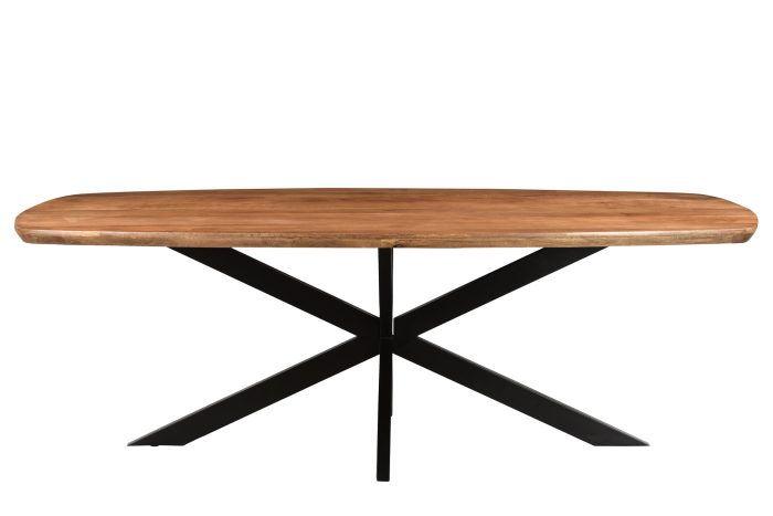 Oslo Ovaal Zwart 160 cm - Afbeelding 1