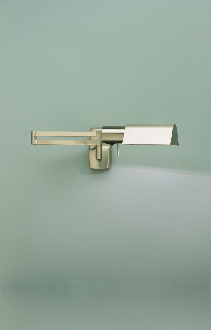 Elea Articulated wandlamp G9 geborsteld nikkel plating - Afbeelding 2
