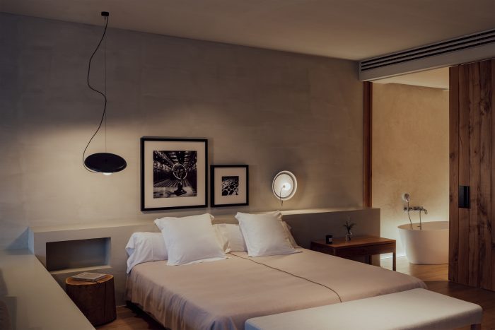 Hanglamp @38 cm. G9 in gestructureerd antraciet grijs. - Afbeelding 2