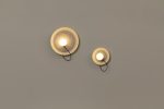 Wandlamp van draad @ 24 cm G9 gestructureerd mink - Afbeelding 2