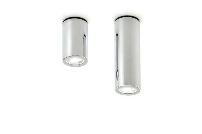 Kronn Plafondlamp H.20 GU10 glanzend verchroomd - Afbeelding 2
