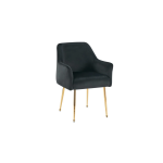STOEL MILA VC802A GOUD + ZWART - Afbeelding 2