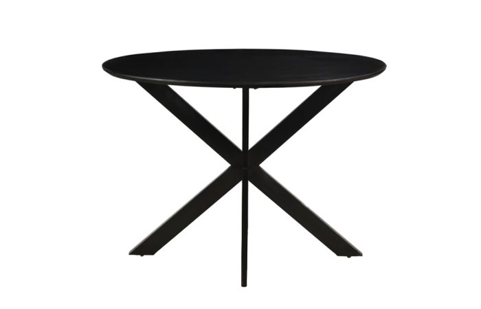 Oslo Zwarte Ronde 130 cm - Afbeelding 2