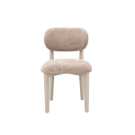 STOEL SILLA ZB-5684 CHAMPAGNE POTEN BRUIN FY2415-8 - Afbeelding 2