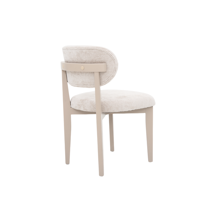 STOEL SILLA ZB-5684 CHAMPAGNE POTEN TAUPE FY2415-6 - Afbeelding 2