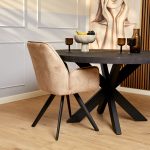 Eetkamerstoel Nova | Beige (set van 2) - Afbeelding 2