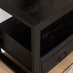 Tv-meubel Boaz Zwart | 100 cm - Afbeelding 2