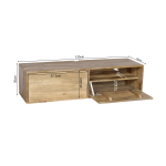 Zwevend tv-meubel Vision | 120 cm - Afbeelding 2