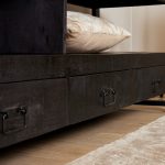 Tv-meubel Boaz Zwart | 220 cm - Afbeelding 2