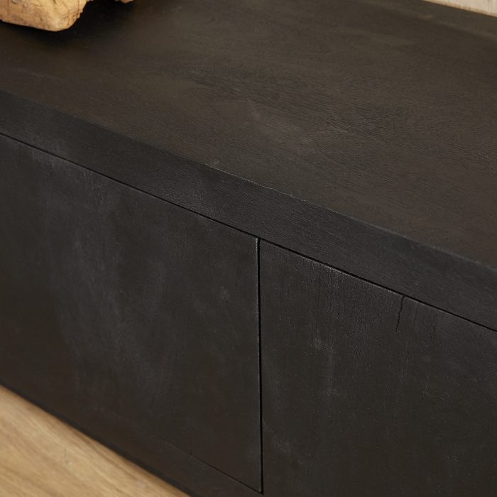 Tv-meubel Brussel Zwart | 150 cm - Afbeelding 2