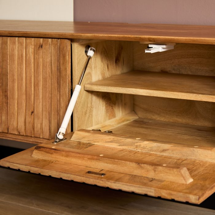Zwevend tv-meubel Madison Naturel | 160 cm - Afbeelding 2