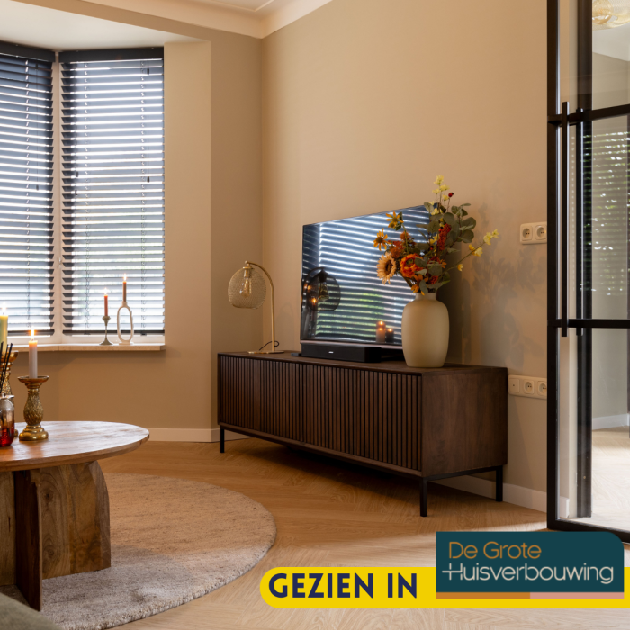 Tv-meubel Madison Walnoot | 165 cm - Afbeelding 2