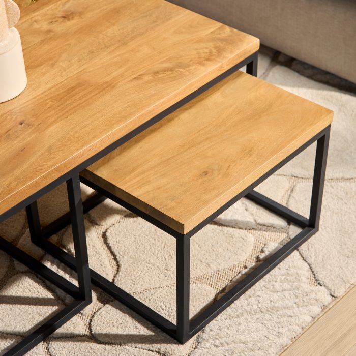 Salontafel Denver | Set van 3 | Rechthoek - Afbeelding 2