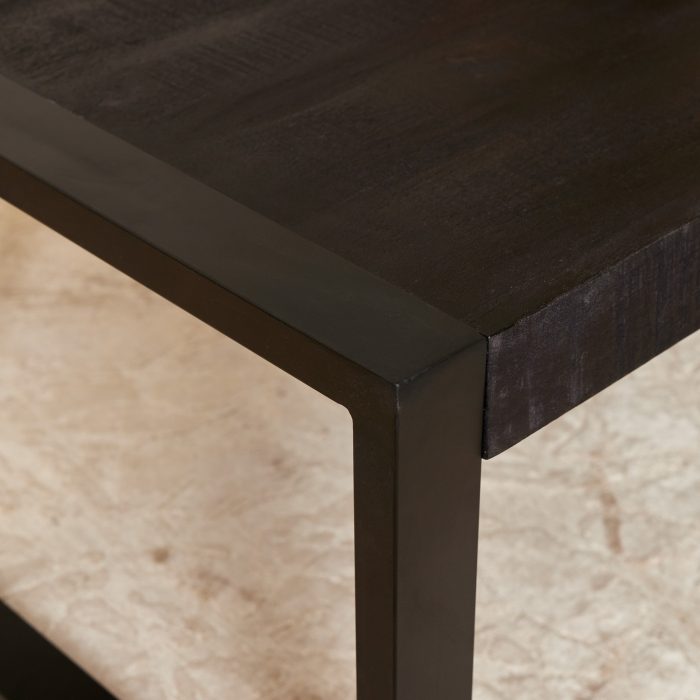 Salontafel Boaz Zwart | 110 cm - Afbeelding 2
