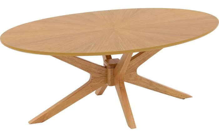 Julia 120X70 Salontafel Ovaal Eiken Naturel - Afbeelding 2